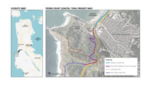 Pedro Point trail map