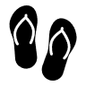 flip flop icon 