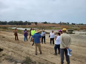 Tribal visit to Los Cerritos Wetlands
